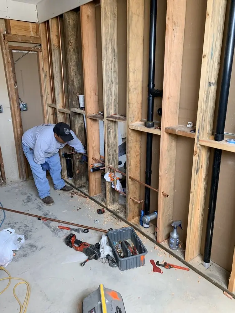 Commercial rough-in plumbing for Trenchless Sewer Repair in Pleasant Grove